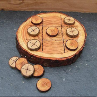 Настольная игра "Крестики - нолики" - Столярный кружок для детей от 5 - 17 лет | Занятия деревообработкой с детьми в столярной мастерской | Многоликое дерево