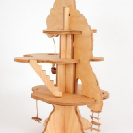 Кукольный домик - Столярный кружок для детей от 5 - 17 лет | Занятия деревообработкой с детьми в столярной мастерской | Многоликое дерево
