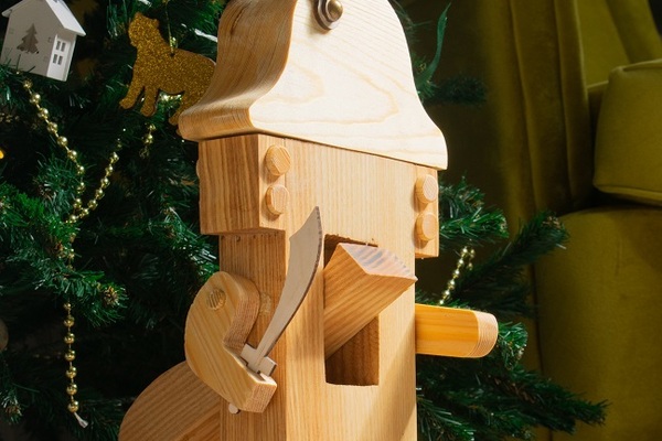 Новогодний детский столярный мастер-класс "Щелкунчик" - Столярный кружок для детей от 7 - 17 лет | Занятия деревообработкой с детьми в столярной мастерской | Многоликое дерево