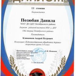 Достижения воспитанников студии